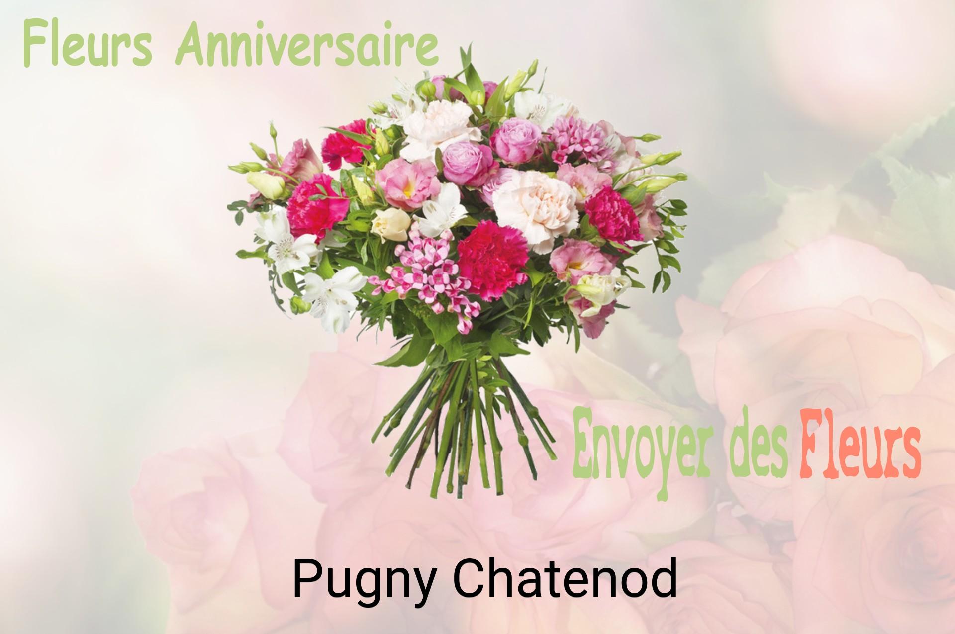 Bouquet de fleurs d’anniversaire livré à Pugny-Chatenod
