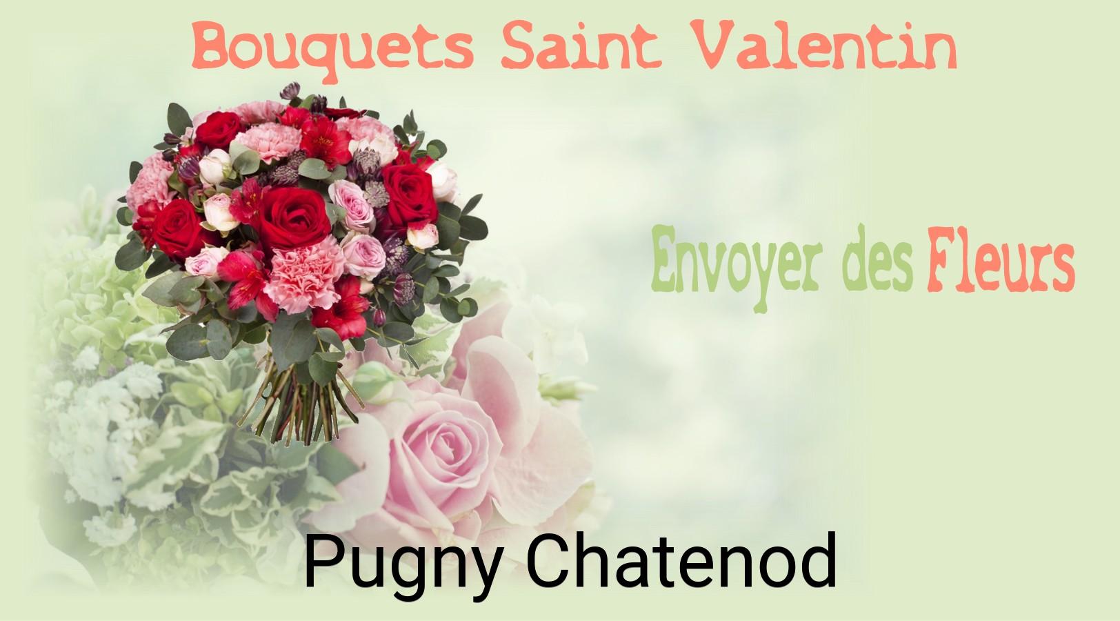 Roses de Saint-Valentin livrées à Pugny-Chatenod